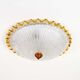 Large vintage Italian Murano glass wall or ceiling light, Italy 1970s
