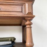 Oak console drapery 1950