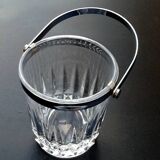 1970s Cristal d'Arques ice bucket, Villandry model