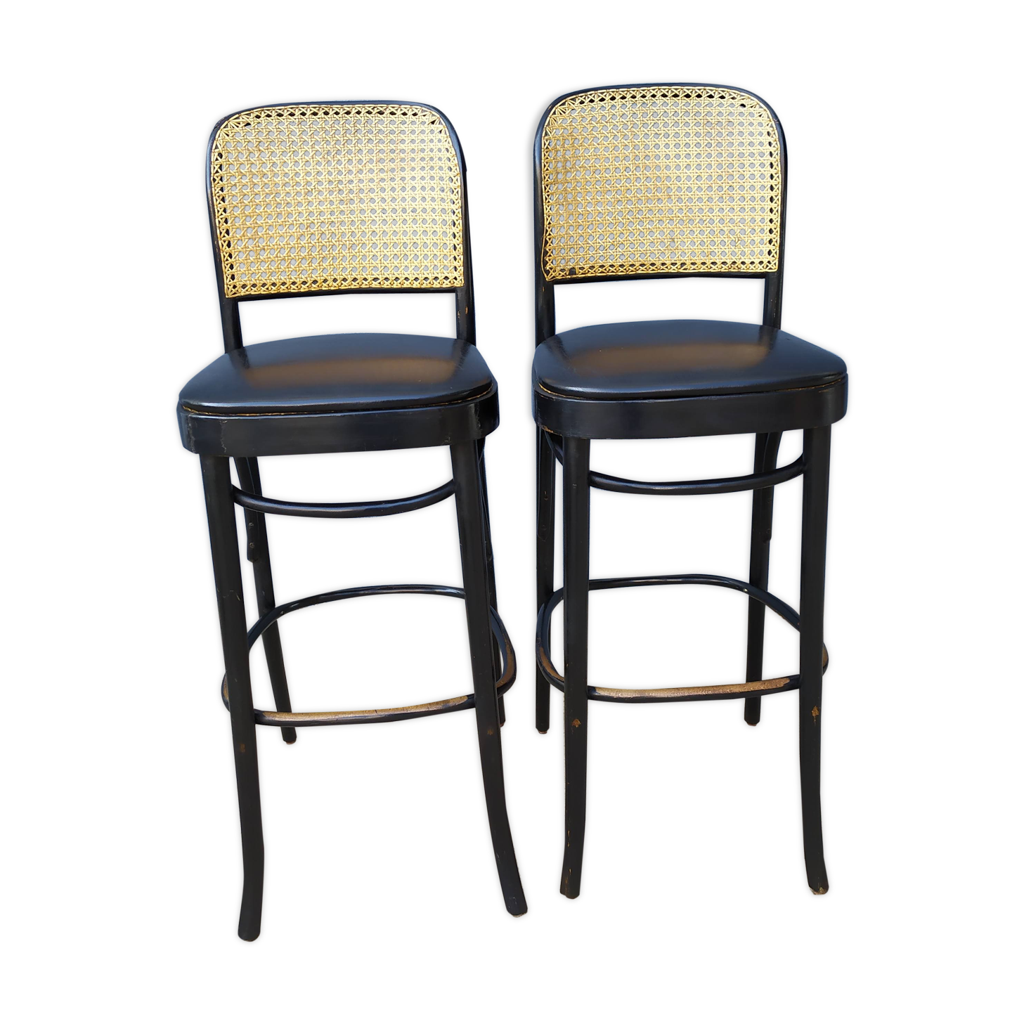 Pair of bistro bar stools