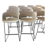 Suite de 10 tabourets de bar Bbila 2748, Pedrali
