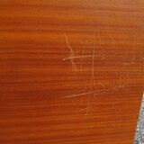 Vintage wood metal desk from the 60s