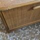Low rattan furniture