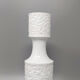 Vase blanc en porcelaine de Bavière. Fabriqué en Allemagne