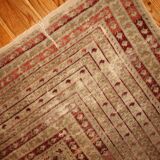 Handmade antique Turkish Ghurdes prayer rug 4.10' x 7.3' (152cm x 222cm) 1870s - 1B427