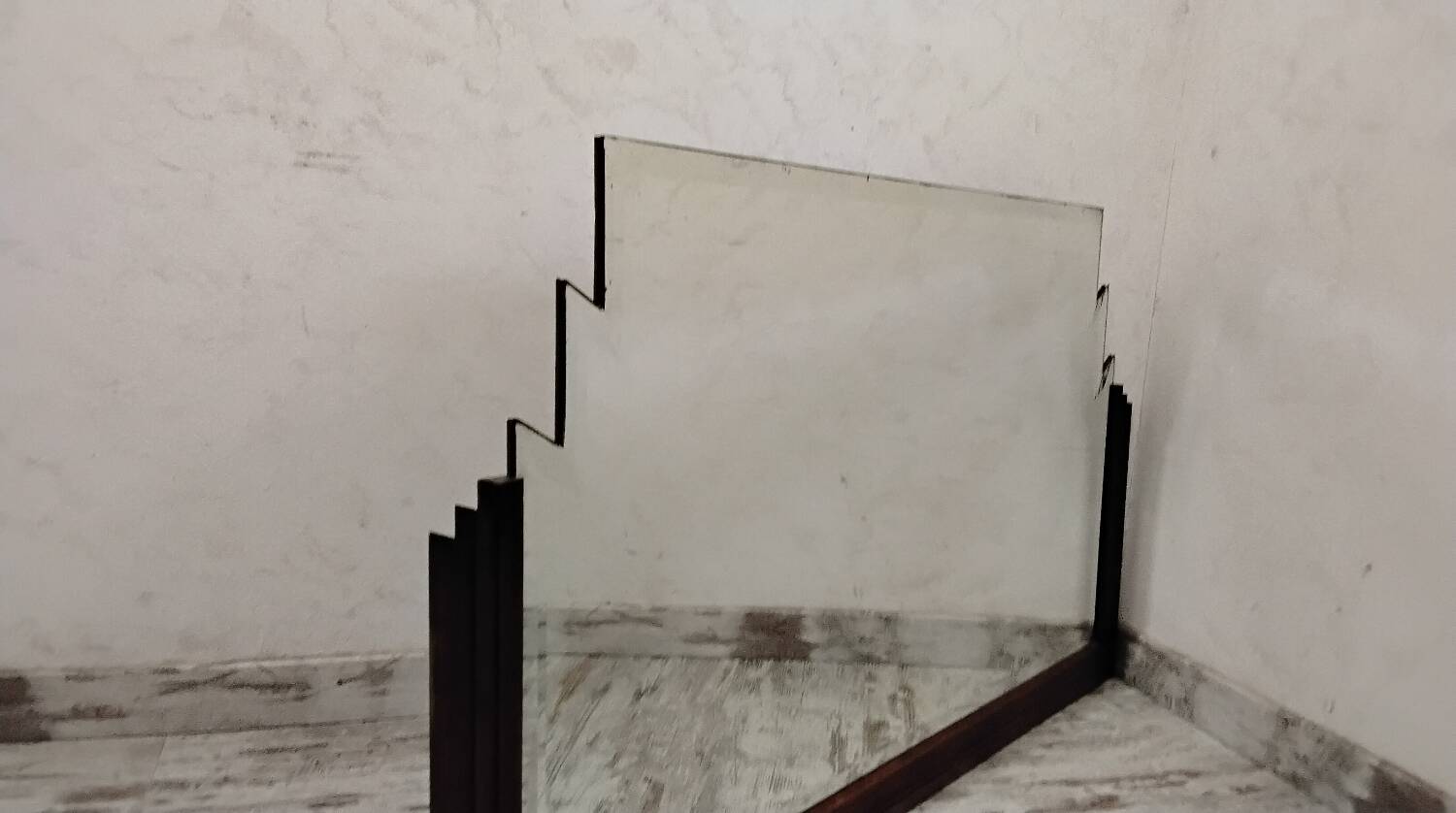 Art Deco tabletop mirror