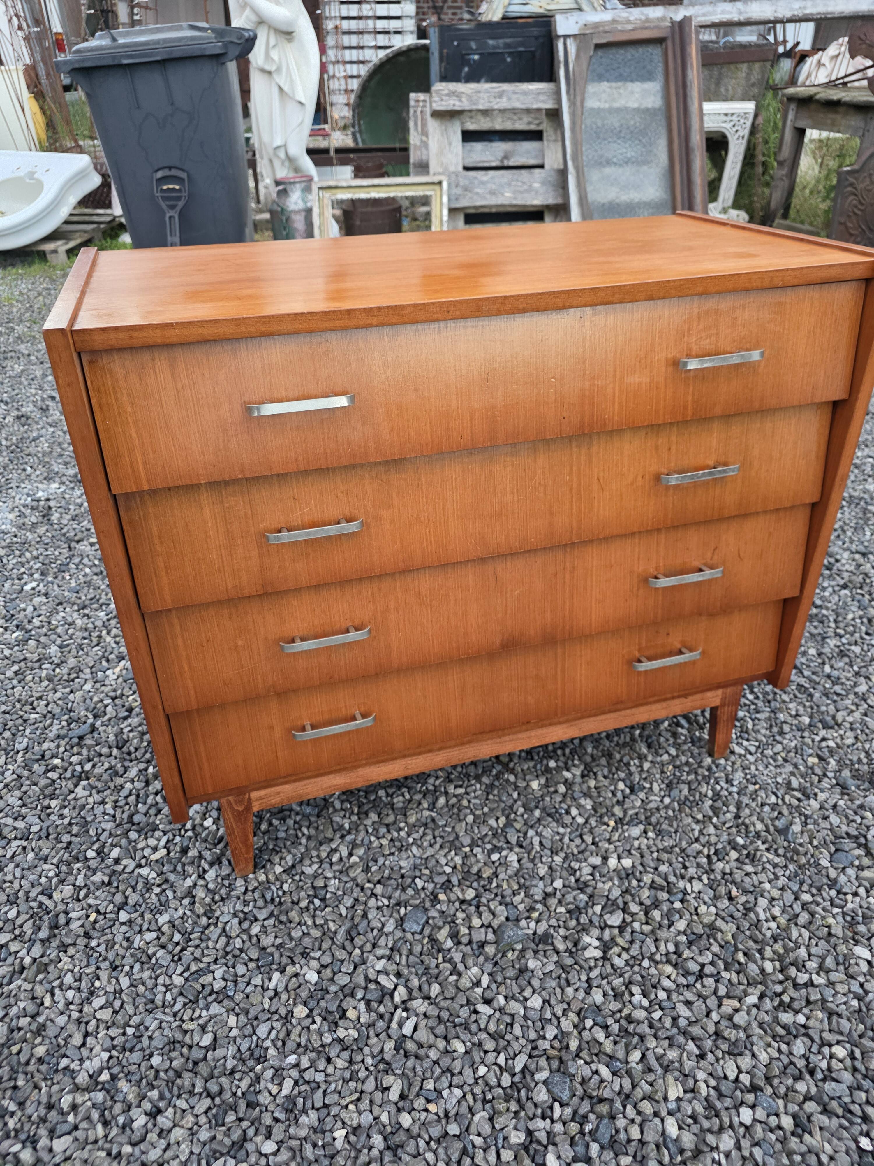 Vintage teak commode from the 1960s.