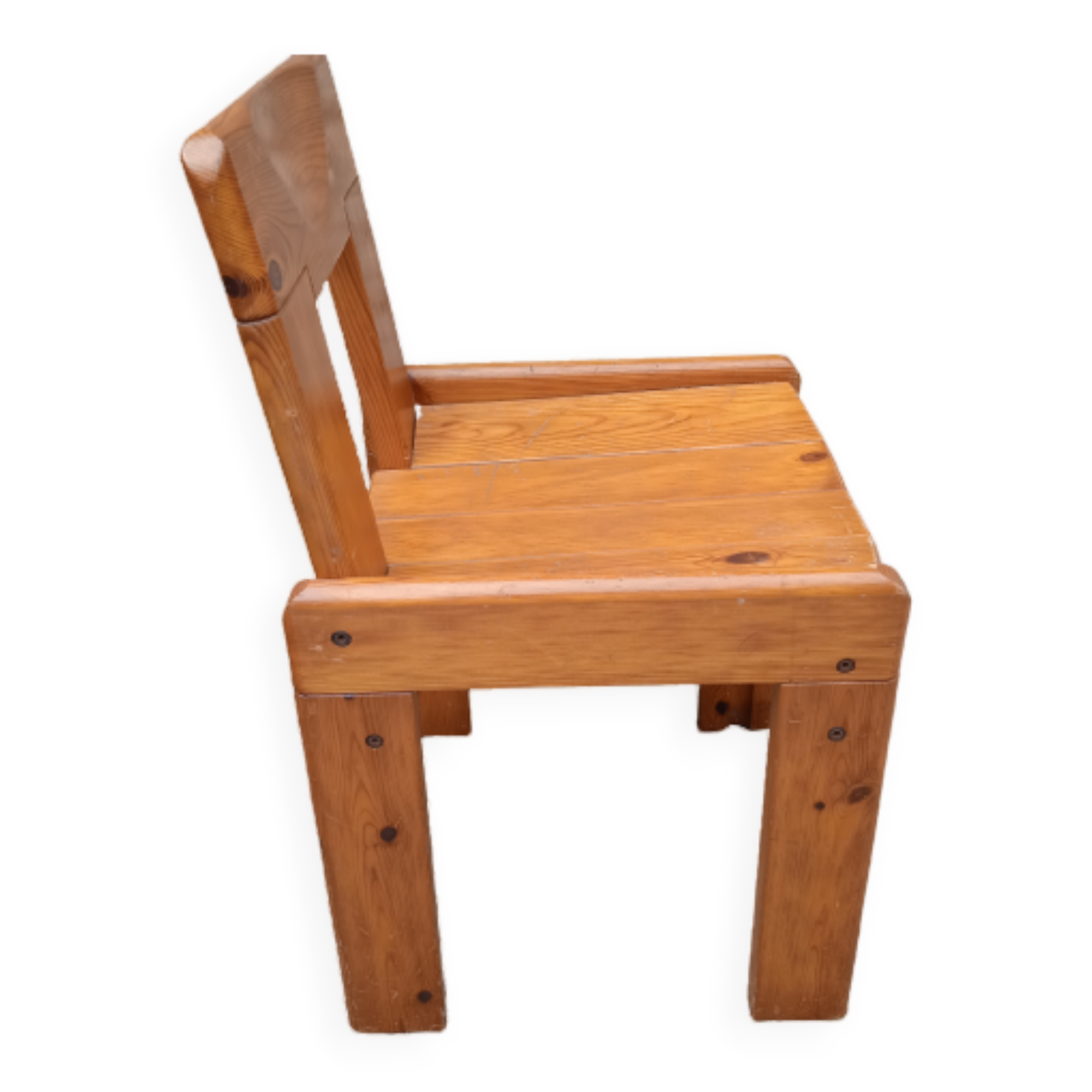 Chaise brutaliste Silvio Coppola pour Roche Bobois