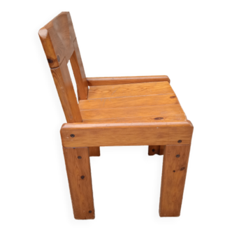 Silvio Coppola brutalist chair for Roche Bobois