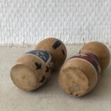 Salt and Pepper Kokeshi Dolls