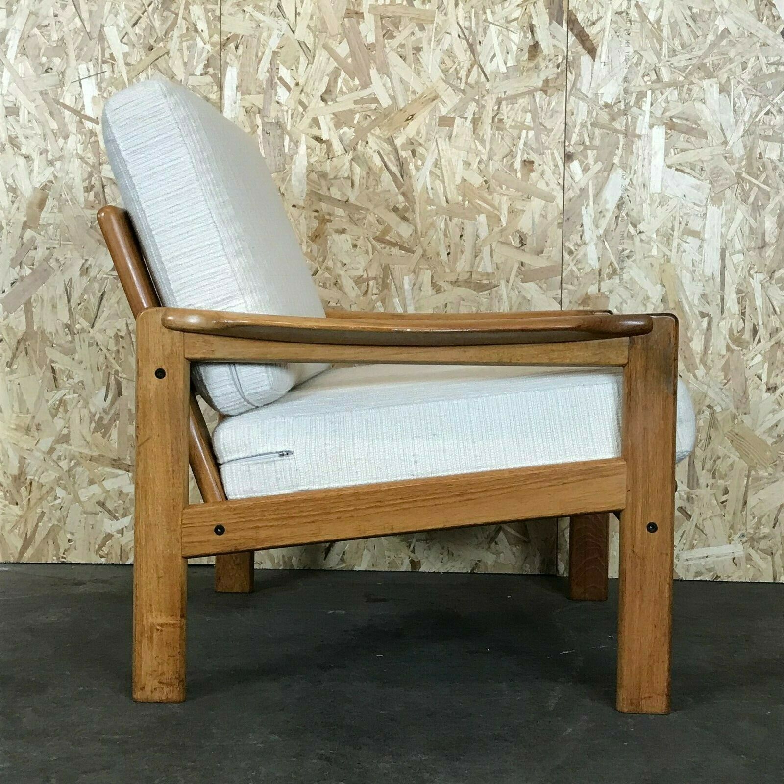 60s 70s Teak Easy Chair Lounge Chair Danish Modern Design Denmark