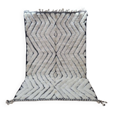 Handmade wool Berber rug 250x150 cm