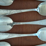 Set of silvered metal cutlery 1/1000th