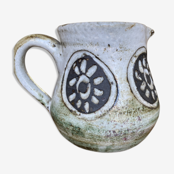 Decorated pitcher