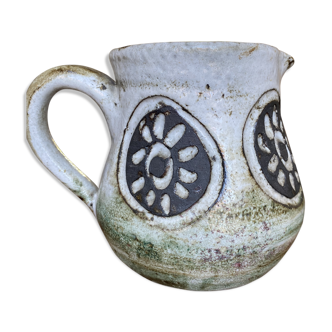 Decorated pitcher