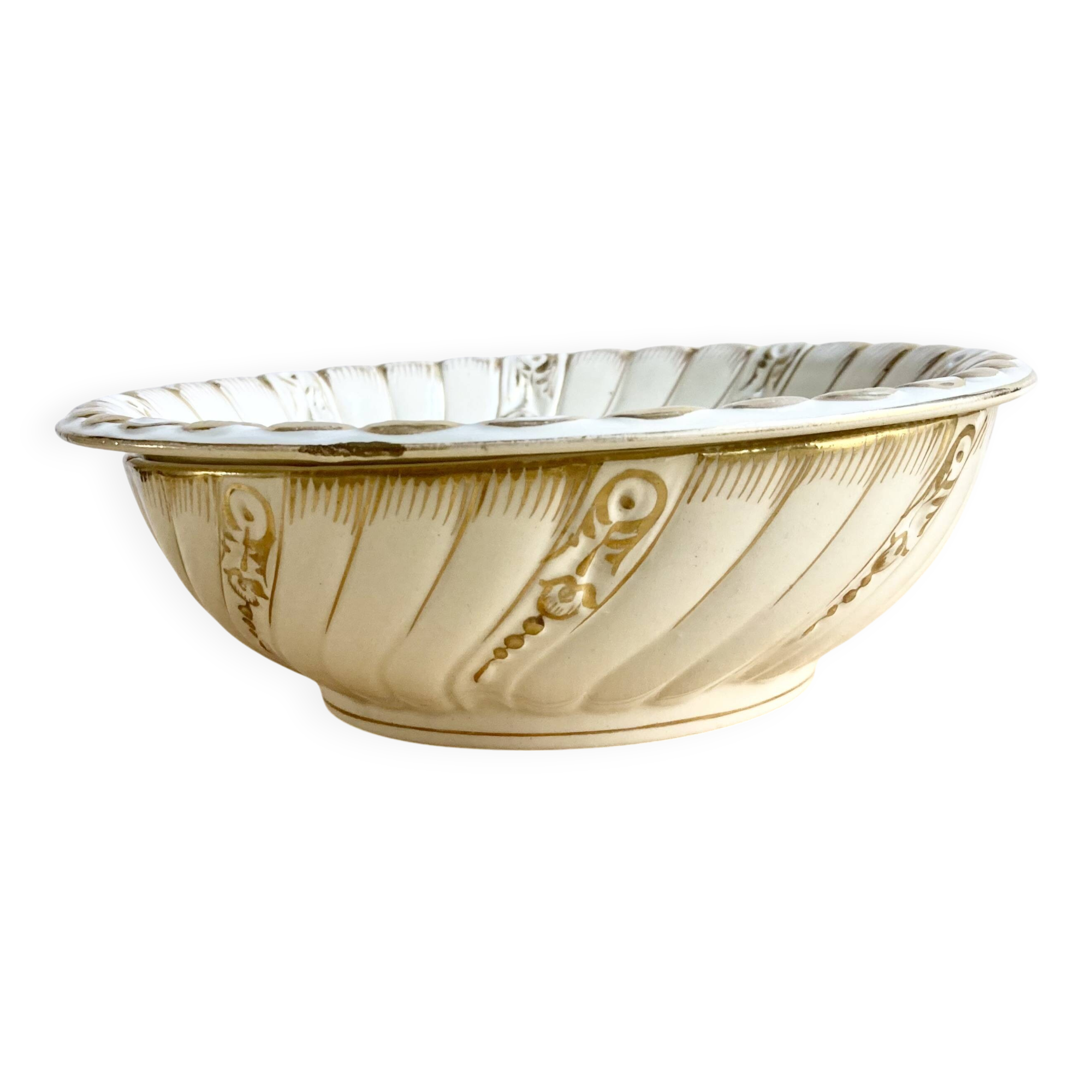 Sponge holder / Hamage - Saint Amand / iron earth / 19th century / antique