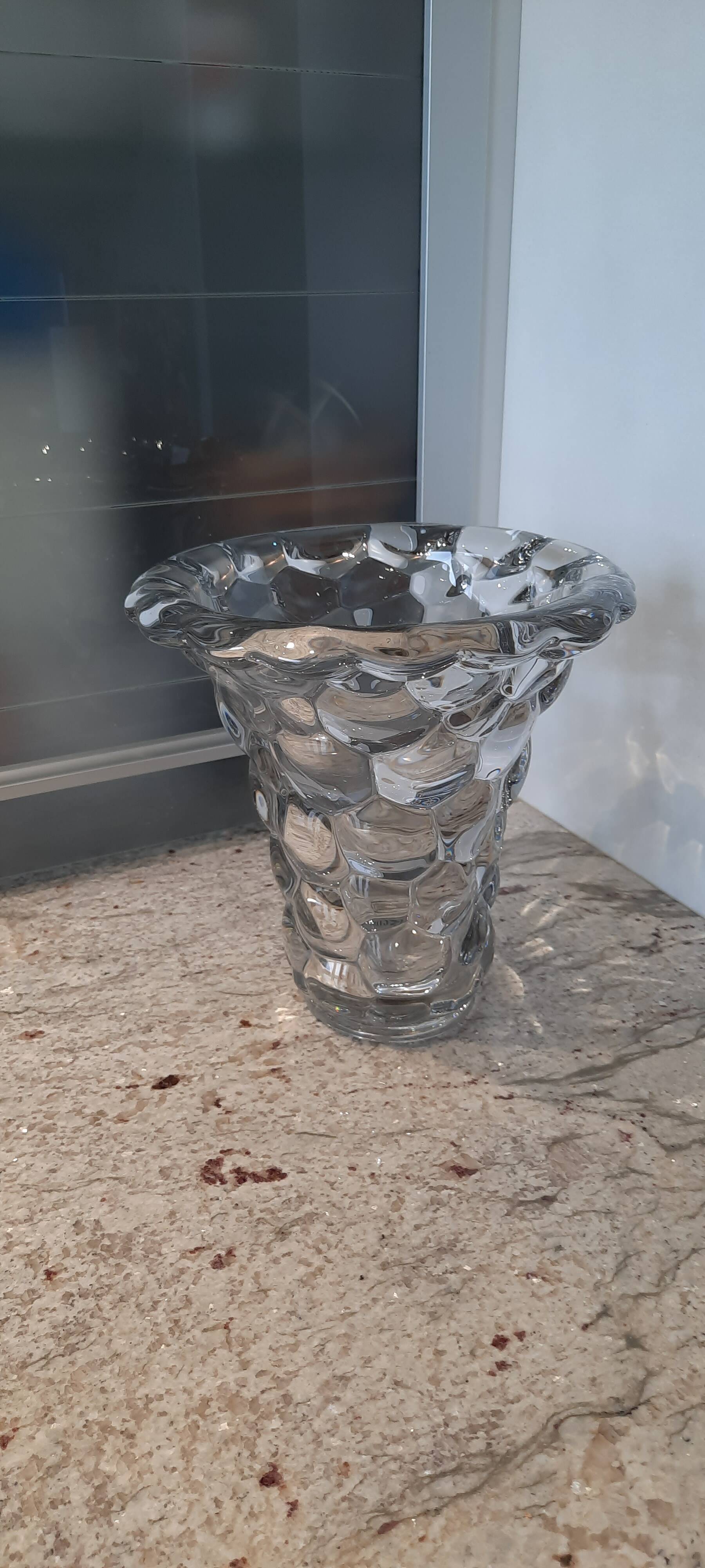 Crystal Vase, Asven 70s