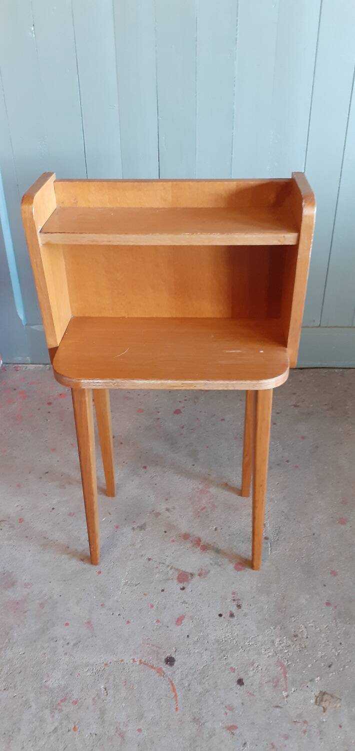 Vintage bedside table.