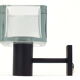 Two wall lamps in glass by Flavio Poli for Seguso Italy, '70s