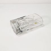 Vase ovale en cristal, Bleikristal, Allemagne, années 1960