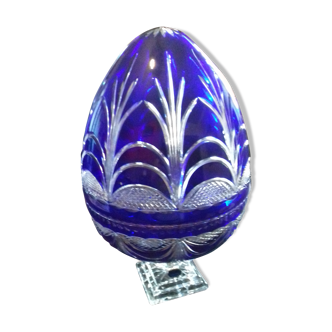 Champagne cellar and its 12 flutes in Crystal of Lorraine