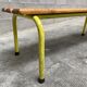 Vintage Mullca school bench