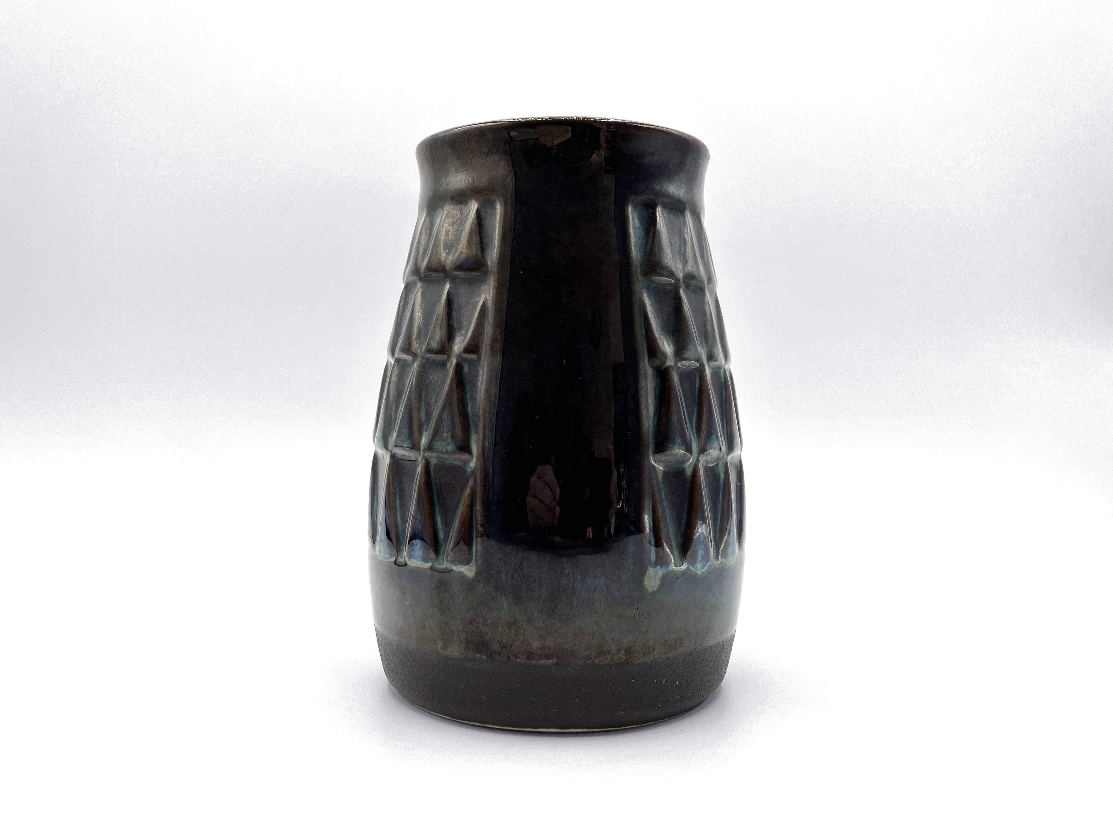 Stoneware mug/cup • Søholm • Blue series by Einar Johansen • Denmark 60s