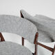 Midcentury Danish set of 6 dining chairs in rosewood by Erik Buch for Oddense Maskinsnedkeri 1960s