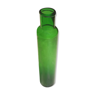 Green glass bottle
