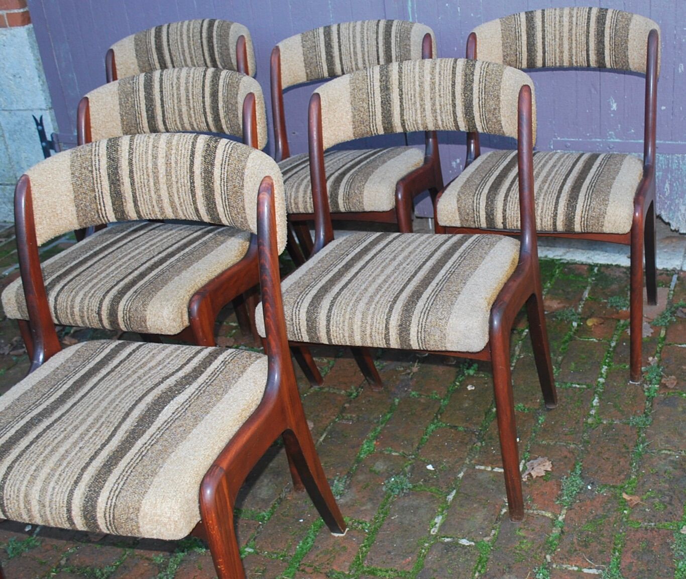 Lots of scandinavian chairs vintage gondola