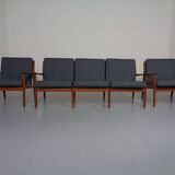 Danish Teak Armchair by Svend Aage Eriksen for Glostrup, 1960s
