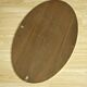Vintage oval mirror from the 1960s