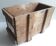 Caisse de transport L58xP30,5xH34cm bois rangement