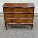 Commode chinoise vintage en bois avec décoration