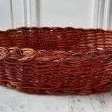 70s wicker basket / basket