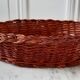 70s wicker basket / basket