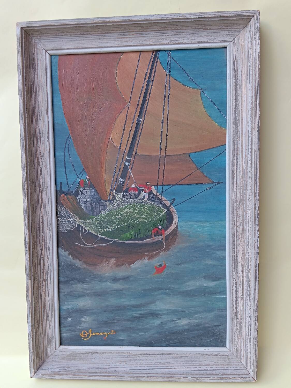 Marine oil on canvas