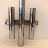 Vintage chrome wall lamp, 1970