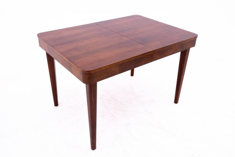 Table with chairs designed by J. Halabala from the 1930s, Czechoslovakia, after renovation