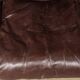 A 20thc italian brown leather sofa by gae aulenti for poltronova c.1962