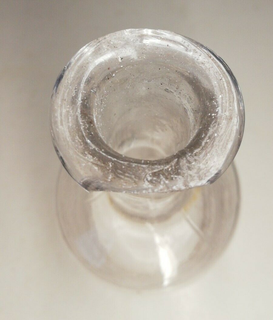 Vintage glass bottle