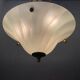 Italian Murano glass light pendants, 1980s, set of 2