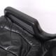 Leather Swivel Lounge Chair. 1960s
