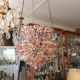 Cache-pot suspendu en patte de verre