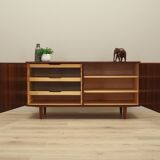 Rosewood cabinet, Danish design, 1970s, designer: Carlo Jensen, production: Hundevad