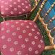 Paire de chaises Napoléon III dorées
