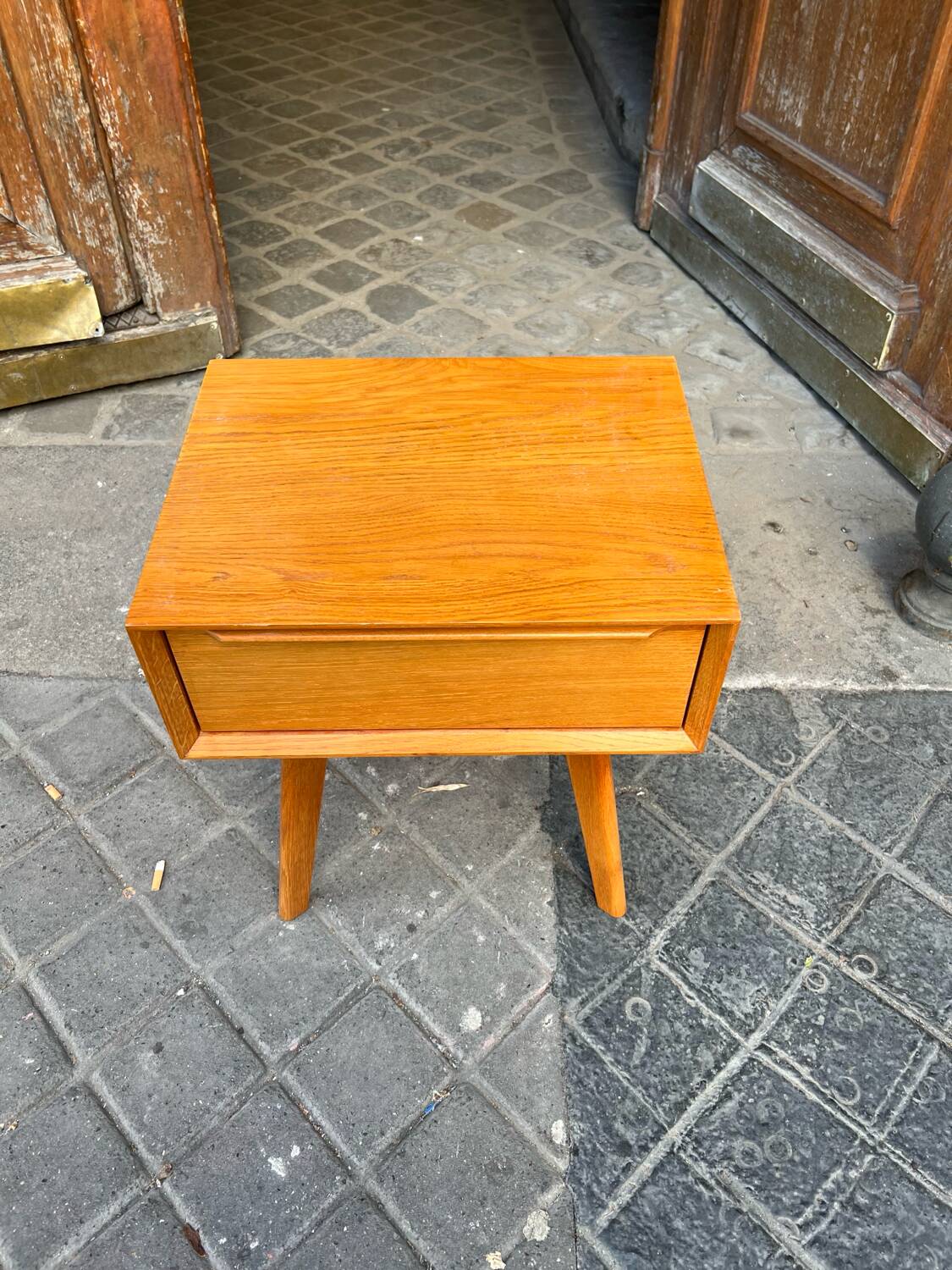 Scandinavian bedside table