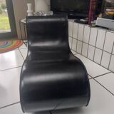 Chauffeuse en cuir kundalini