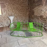 Paire d’assises doubles « Locus Solus » – Gae Aulenti – Italie – 1970