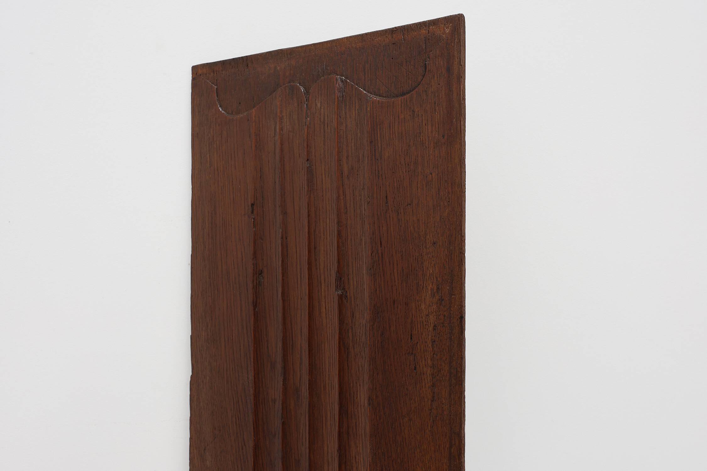16th Century oak carved Gothic Panel, Belgium